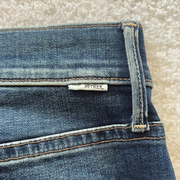 MOTHER Denim HW Patchie Skirt - Picture 10 of 12